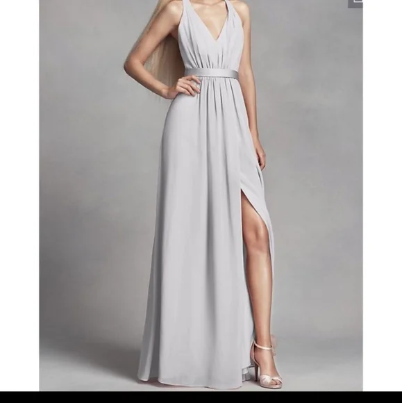 vera wang gray bridesmaid dress Elinor Maxi Regular / XL/1X / Limited Harvest Auburn